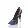 Damen Giuseppe Zanotti Pumps | Pumps Kalbslederpony Leo Print Leopard