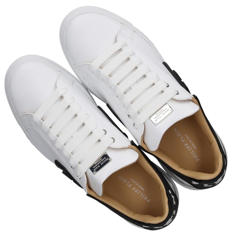 Herren Philipp Plein Sneaker | Sneaker Low Phantom Kick$ Kalbsleder