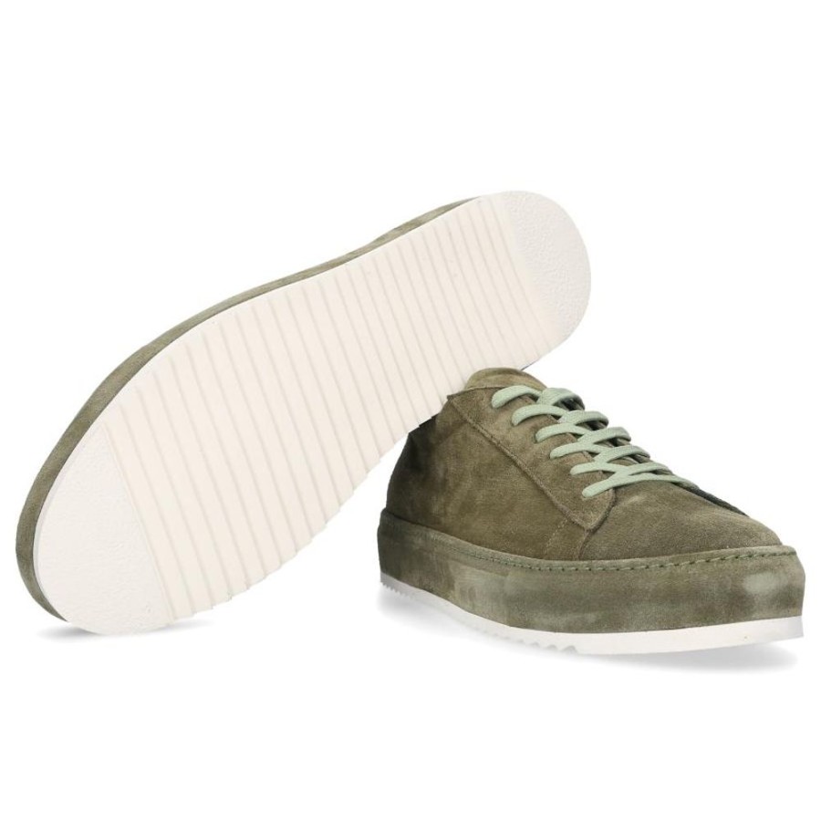 Herren Philippe Model Sneaker | Sneaker Marais L U Veloursleder Grun