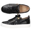 Herren Giuseppe Zanotti Sneaker | Sneaker Low Frankie Krokodillederpragung