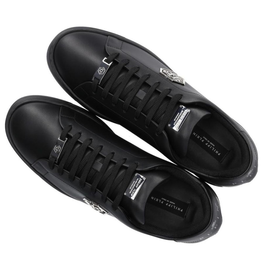 Herren Philipp Plein Sneaker | Sneaker Low Hexagon Kalbsleder