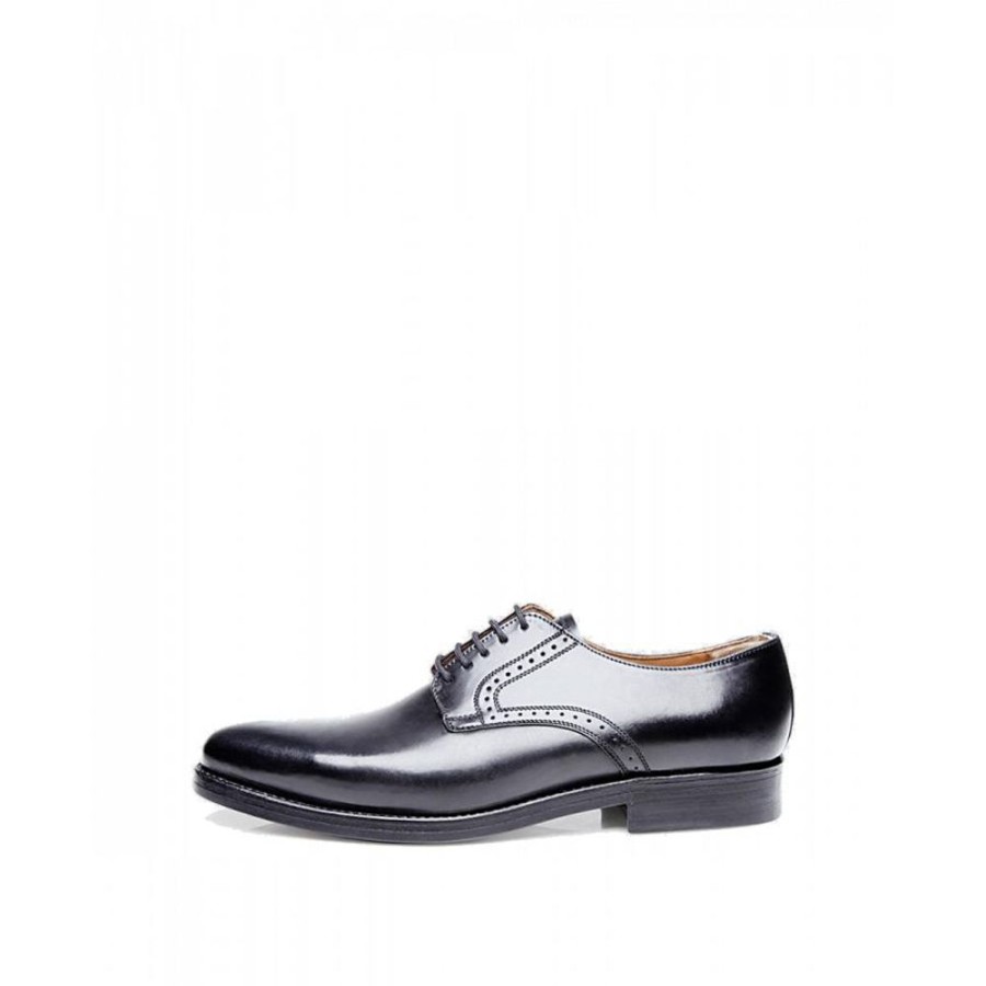 Herren Heinrich Dinkelacker Businessschuhe | Businessschuhe Derby Milano Plain Ccordovan