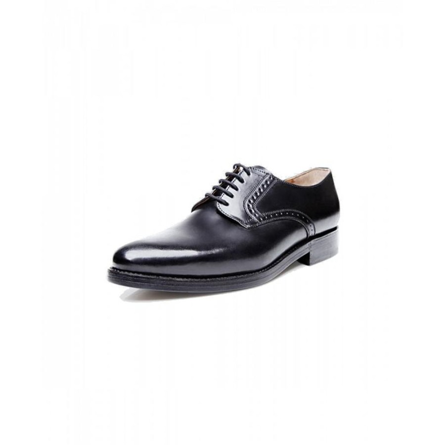 Herren Heinrich Dinkelacker Businessschuhe | Businessschuhe Derby Milano Plain Ccordovan