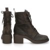 Damen Gianvito Rossi Stiefeletten | Stiefeletten Foster Veloursleder