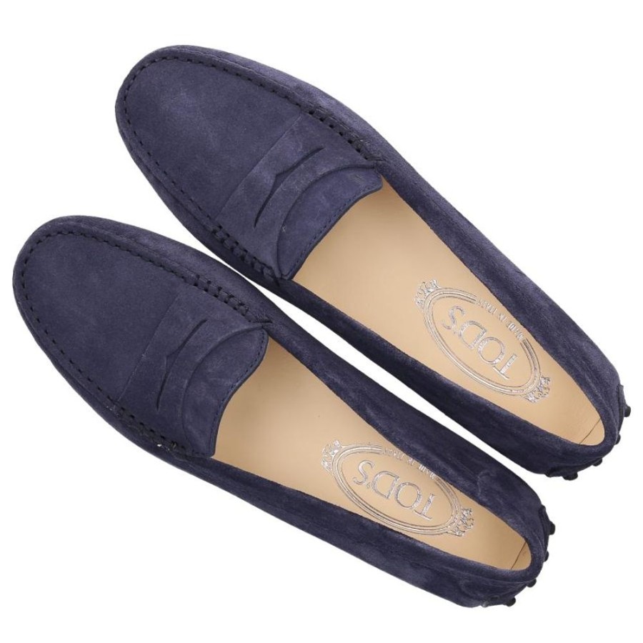 Damen Tod's Loafer | Mokassins Gommini Veloursleder