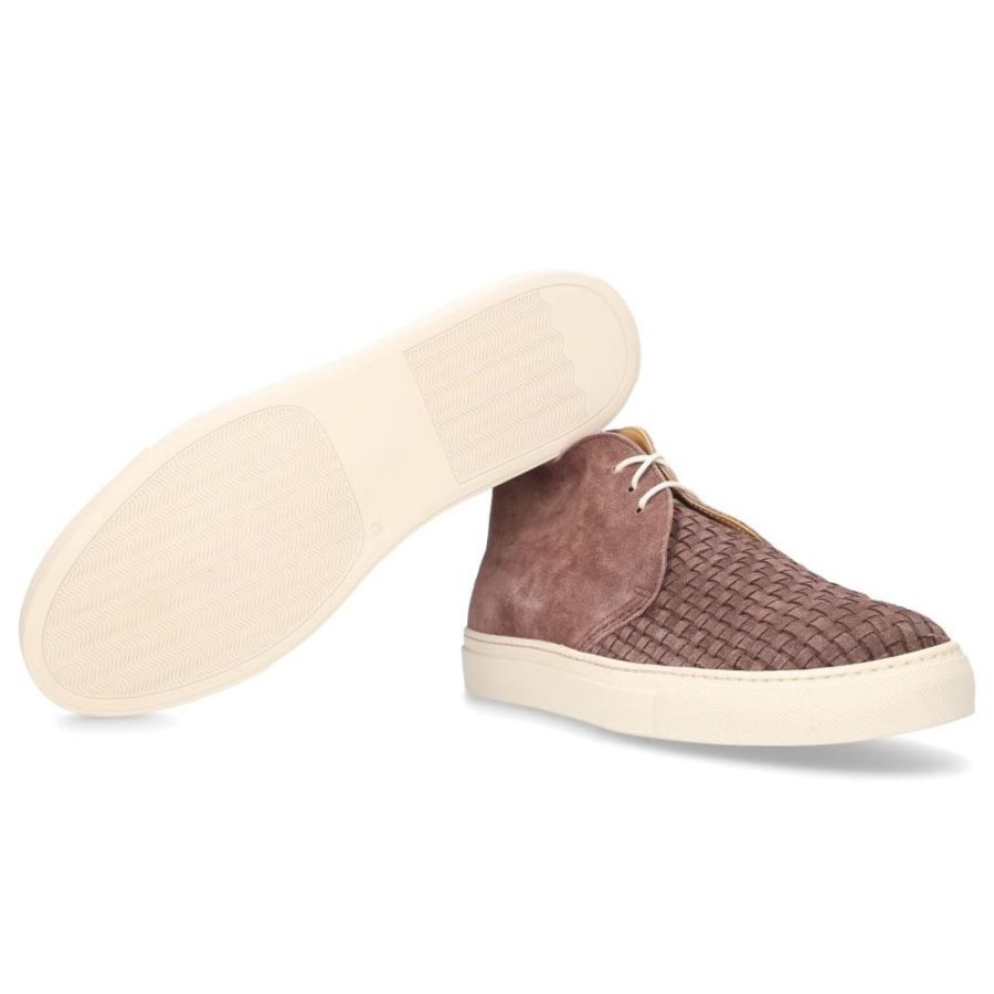 Herren Budapester Sneaker | Sneaker High 1778 Veloursleder