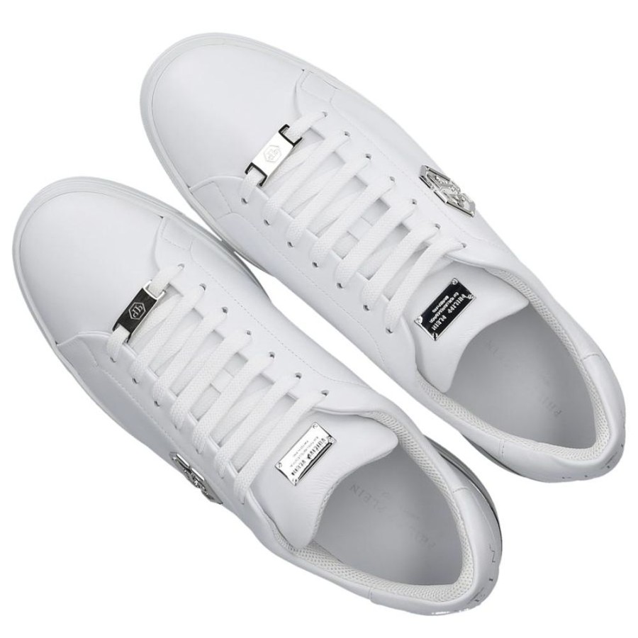 Herren Philipp Plein Sneaker | Sneaker Low Hexagon Kalbsleder