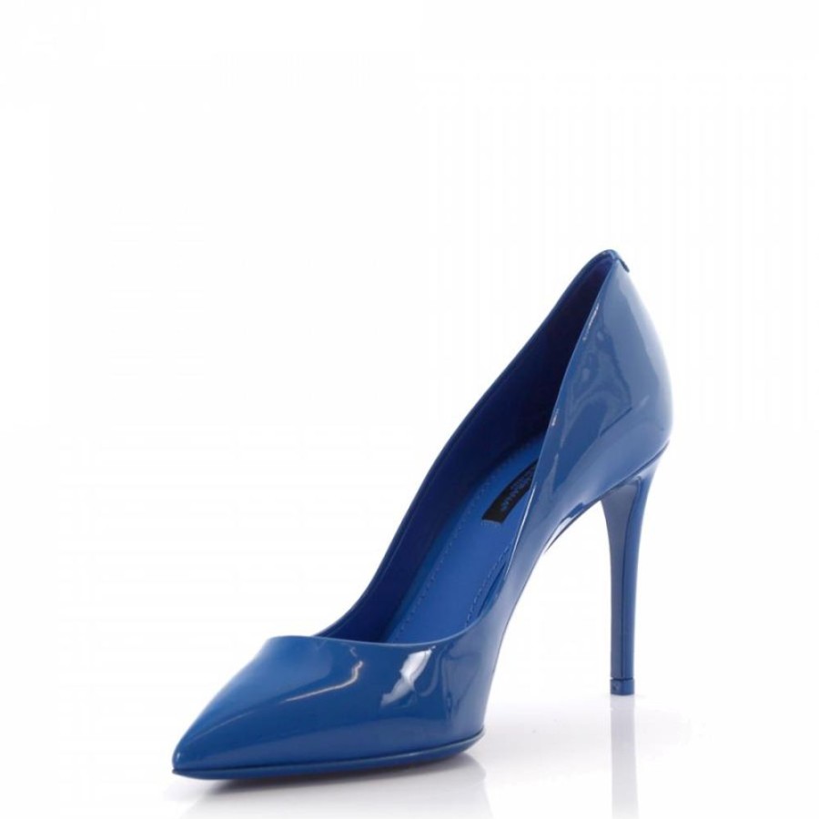 Damen Dolce & Gabbana Pumps | Pumps Lackleder Blau