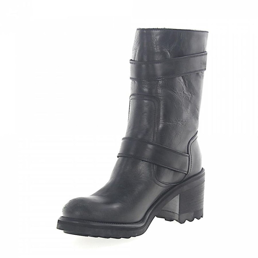 Damen ROSS B. Stiefel | Stiefel Kalbslederschwarz