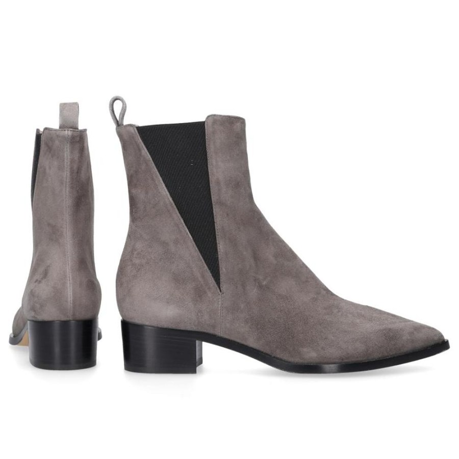 Damen Pomme D`OR Stiefeletten | Chelsea Boots 5183Veloursleder