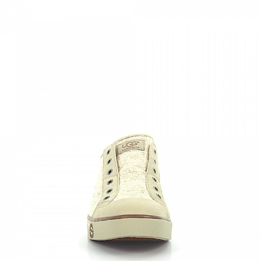 Damen UGG Sneaker | Sneaker Low Lammleder Logo Beige