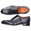 Herren Santoni Businessschuhe | Businessschuhe Oxford 12474 Kalbsleder