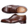 Herren Crockett & Jones Businessschuhe | Businessschuhe Oxford Connought Braun