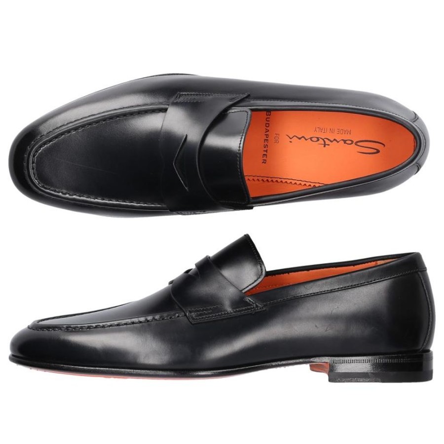 Herren Santoni Loafer | Loafer 17511 Kalbsleder