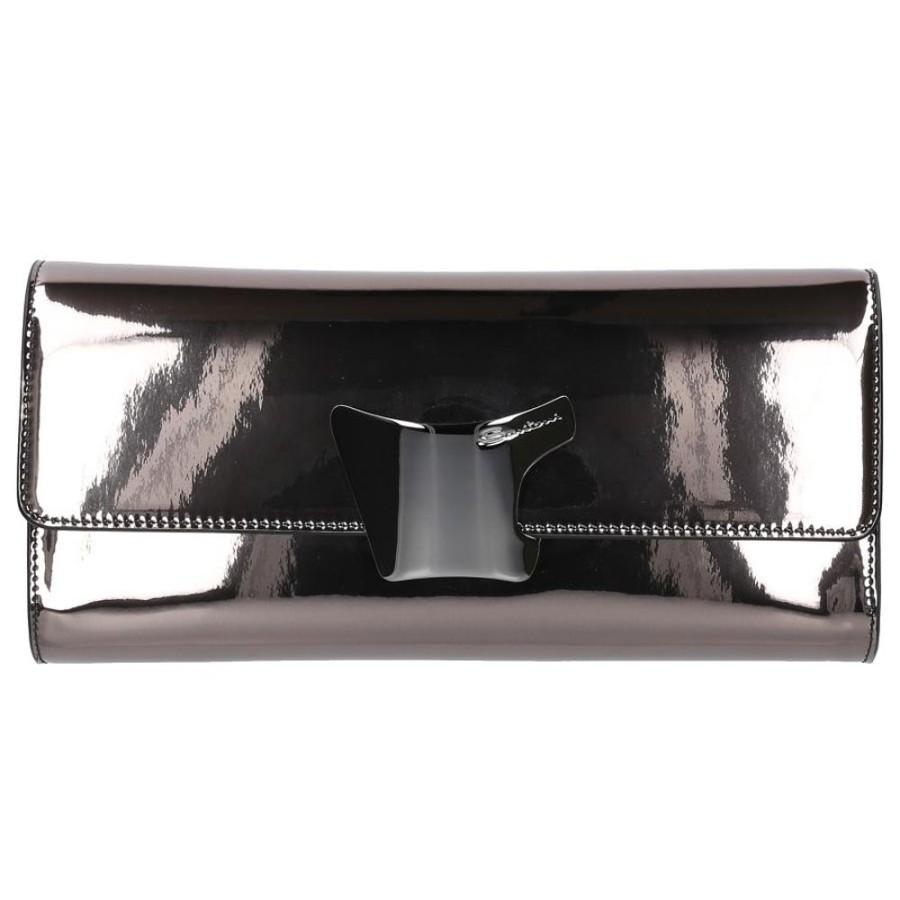 Damen Santoni Handtaschen | Clutch A2393 Lackleder