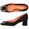 Damen Santoni Pumps | Pumps 70109Veloursleder