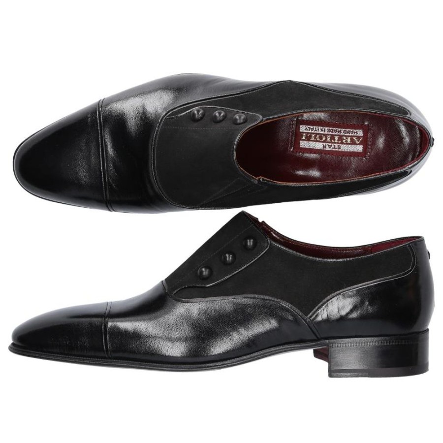 Herren Artioli Businessschuhe | Businessschuhe Jason Veloursleder