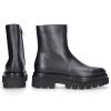 Damen Santoni Stiefeletten | Stiefeletten 58956 Kalbsleder