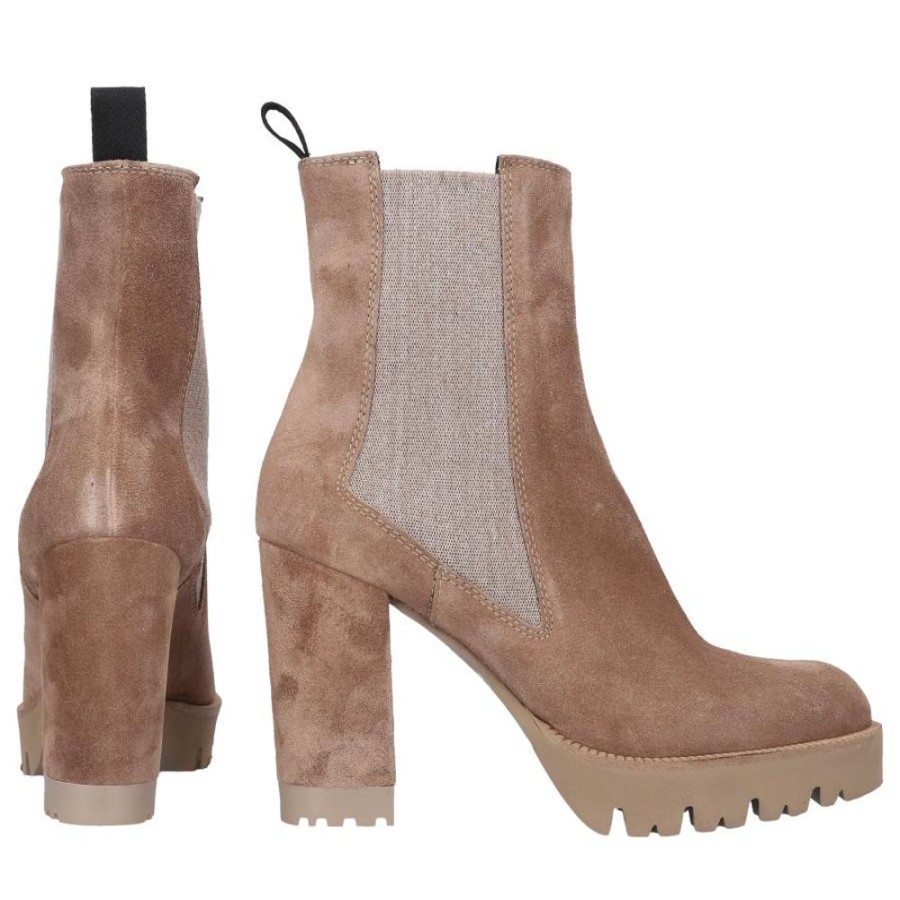 Damen Roberto Festa Stiefeletten | Chelsea Boots Laura Veloursleder