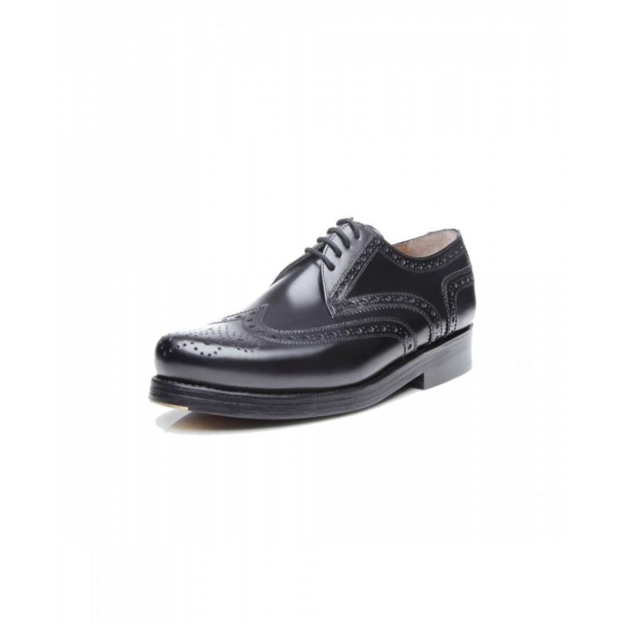 Herren Heinrich Dinkelacker Businessschuhe | Businessschuhe Derby Rio Full-Brogue Bc Boxcalf