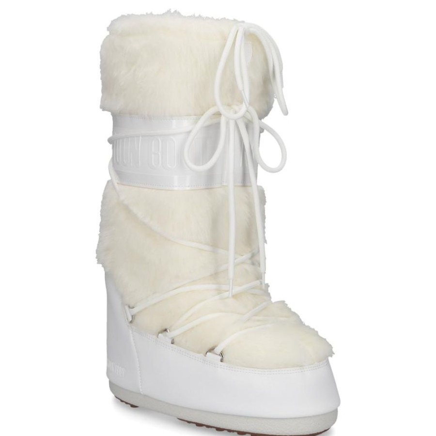 Damen MOON BOOT Stiefeletten | Snowboots Iconkunstfell