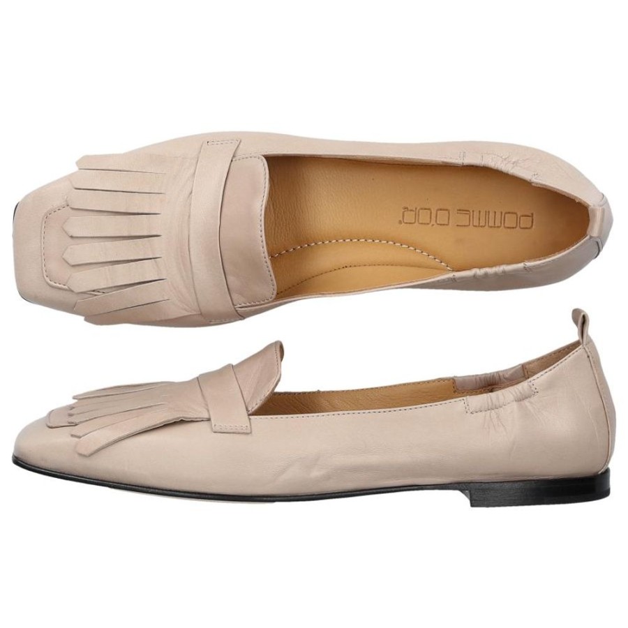 Damen Pomme D`OR Ballerinas | Ballerinas Klassisch 0182 Kalbsleder