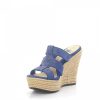 Damen UGG Sandalen | Keilsandaletten Tawnie Blau