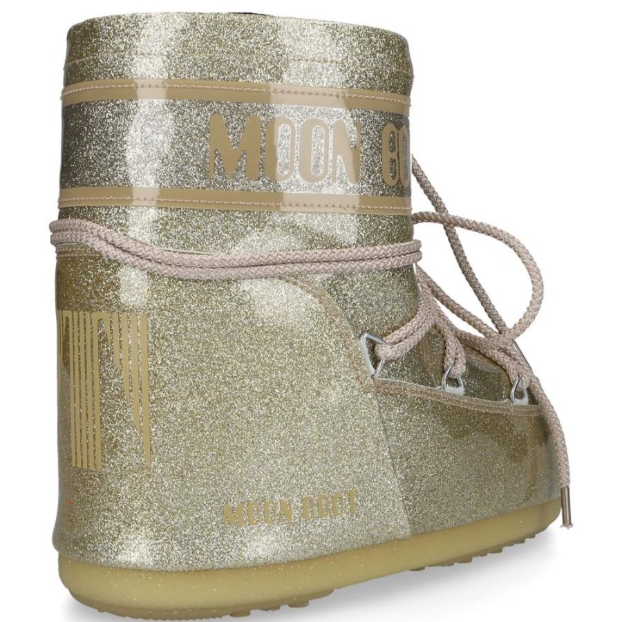 Damen MOON BOOT Stiefeletten | Snowboots Icon Low Glitter Pvc