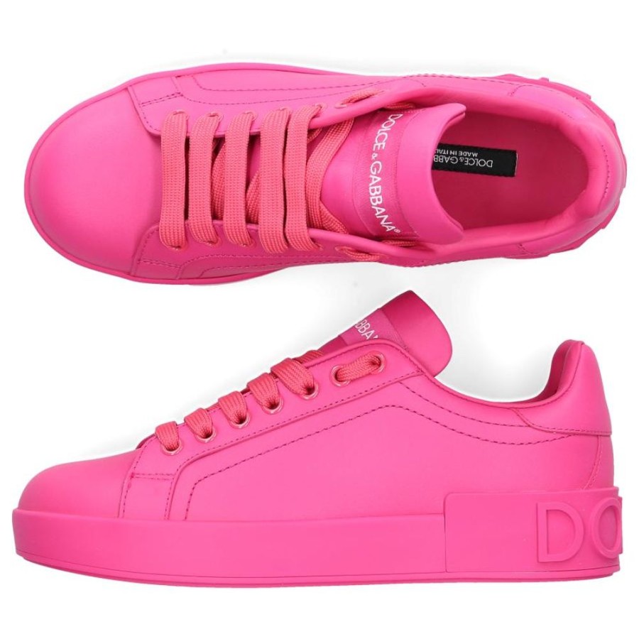 Damen Dolce & Gabbana Sneaker | Sneaker Low Portofino Nappaleder