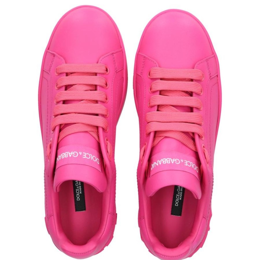 Damen Dolce & Gabbana Sneaker | Sneaker Low Portofino Nappaleder