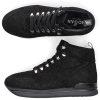 Damen Hogan Sneaker | Sneaker High H222 Ziegenleder Glitzer Schwarz