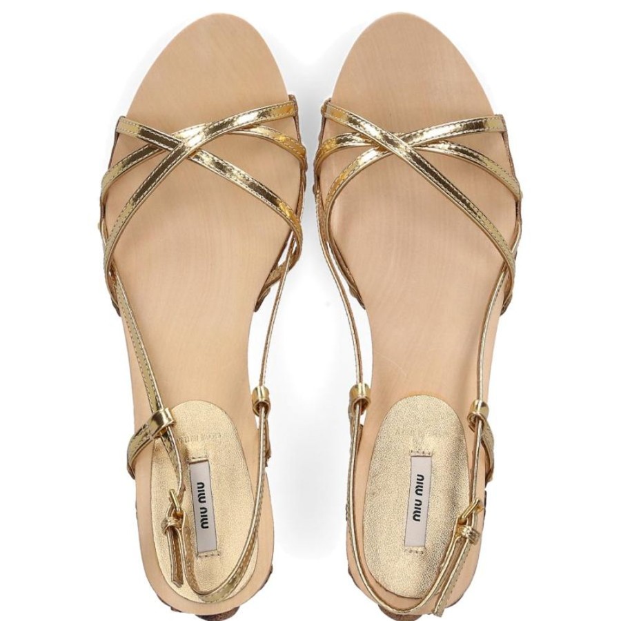 Damen Miu Miu Sandalen | Sandalen 5837 Kalbsleder