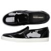 Damen Dsquared2 Sneaker | Slip Ons Kalbslederlackleder Schwarz