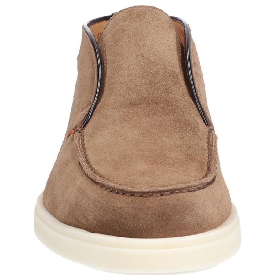 Herren Santoni Stiefel | Stiefeletten Desert Boot Veloursleder