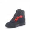 Damen Balenciaga Sneaker | Sneaker Mid Top Leder Schwarz Mesh Blau