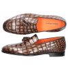 Herren Santoni Loafer | Loafer 15608 Alligatorleder