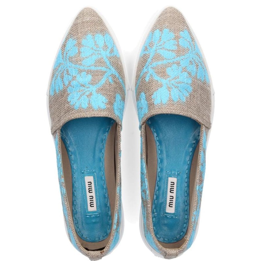 Damen Miu Miu Loafer | Loafer Canvas