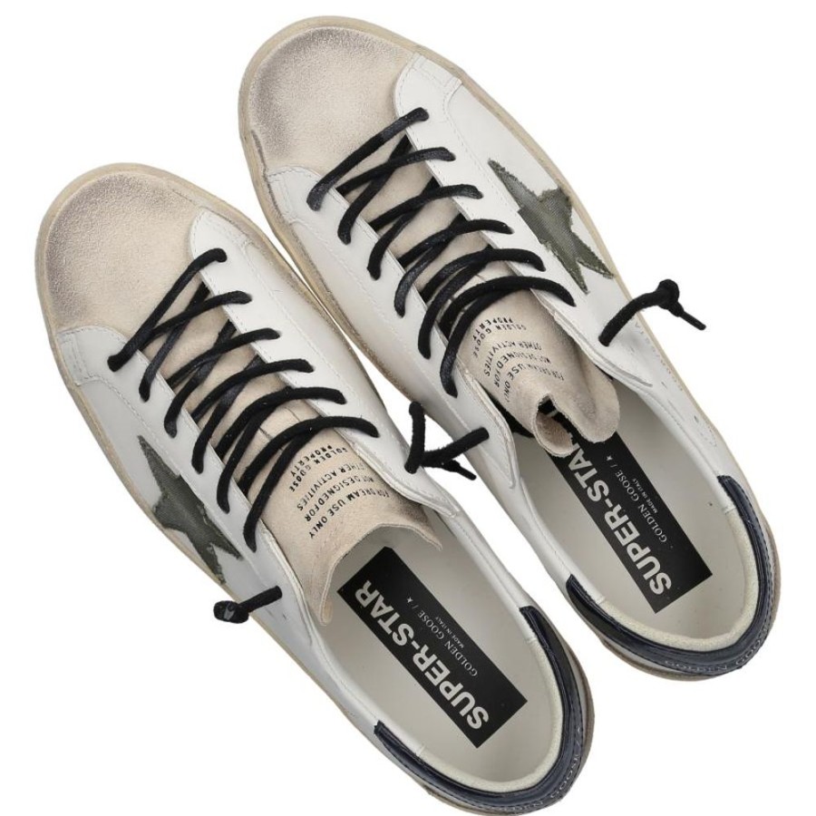 Herren Golden Goose Sneaker | Sneaker Low Super-Star Kalbsleder