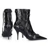 Damen Balenciaga Stiefeletten | Stiefeletten Cagole Kalbsleder