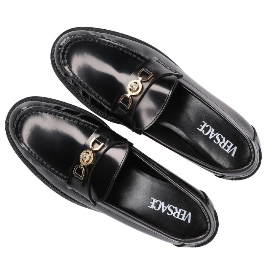 Damen Versace Loafer | Loafer Medusa Kalbsleder