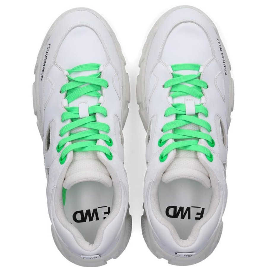 Damen F_WD Sneaker | Sneaker Low Fws340 Eco Nappaleder Logo Weis