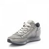 Damen Philippe Model Sneaker | Sneaker Tropez Low Leder Grau Glanzend Lammfell