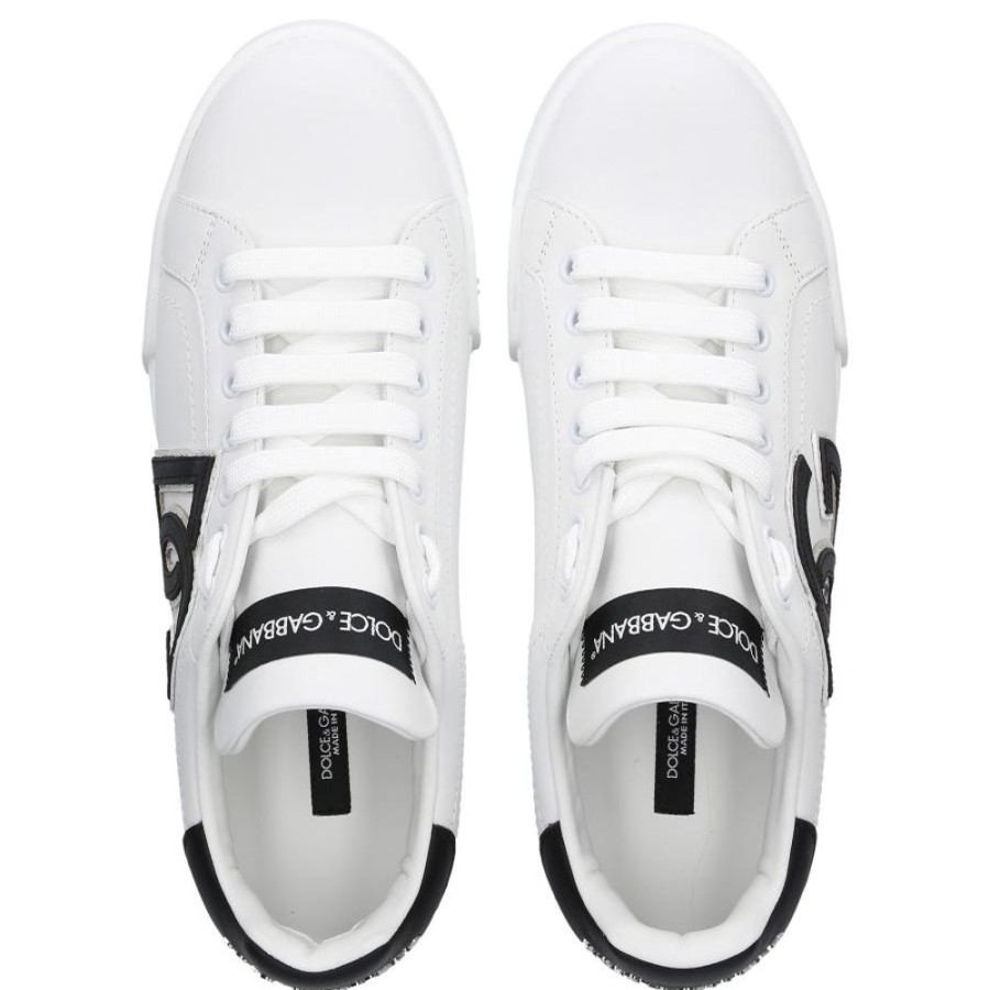 Damen Dolce & Gabbana Sneaker | Sneaker Low Portofino Nappaleder